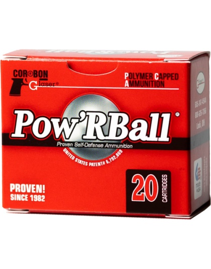Glaser Ammunition 45 Automatic Colt Pistol 165 Grain Pow'rball 20 Rounds 25 Boxes per Case