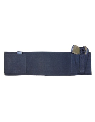 PSP Products Concealed Carry Belly-Band Waist 28 to 34" Right-Hand/Left-Hand Black