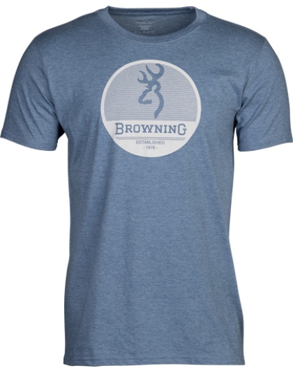 Browning Short-Sleeve T-Shirt Circuit Blue X-Large