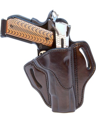 1791 Gunleather BH1 Belt Holtr Outside-the-Waistband Multi Fit Right-Hand 1911 Frame 4-5" SIG Brown