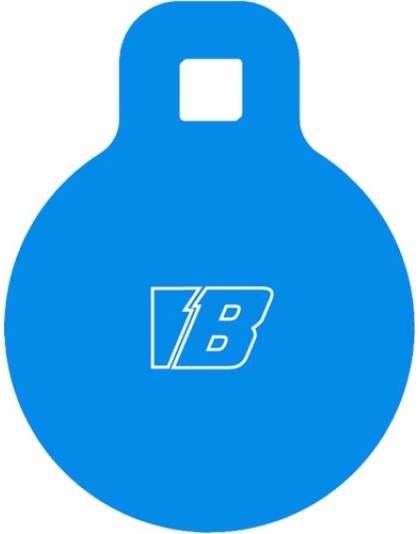 Bash Target Supply AR500 Gong Target Round 3"-1/2" Thick