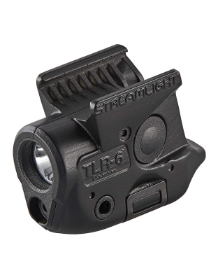 Streamlight TLR-6 Rail-Mounted Tactical Light with Integrated Red Aiming Laser - Sig Sauer P365