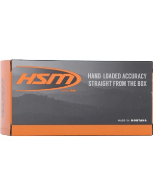 HSM Ammo Subsonic 357 Magazine 230 Grain Hard Cast Lead Fn 50 Rounds 10 Boxes per Case