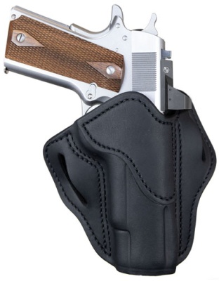 1791 Gunleather BH1 Belt Outside-the-Waistband Muli-Fit Optic Rdy Right-Hand 1911 4-5" Black