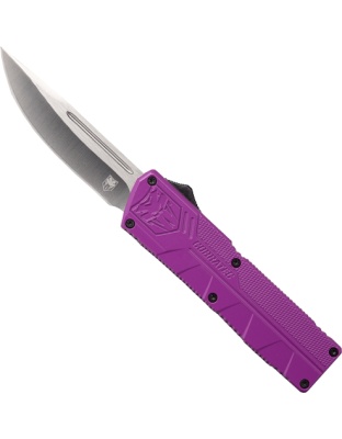 Cobratec Knives Lightweight Out-the-Front Purple 3.25" Drop Point