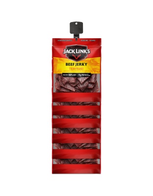 Jack Links 3.25oz Jerky Clip Strip 12ct Teriyaki
