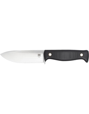 Cobratec Knives Back Country 4.5" Black with Kydex Sheath 8.1 Ounce