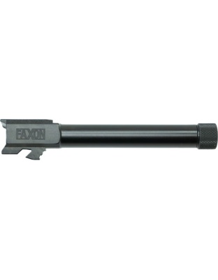 Faxon Firearms Fits Glock 17 GEN5 Barrel 9 mm Duty Threaded Black