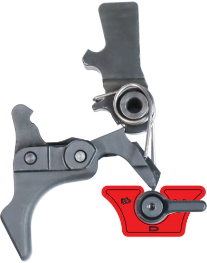 Franklin Armory 22 C1 Binary Trigger for 10/22 Curved