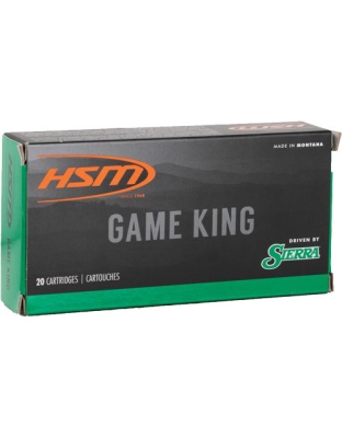HSM Ammo 6.5 Grendel 120 Grain Sbt 20 Rounds 25 Boxes per Case