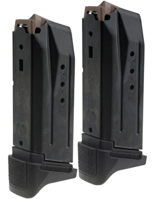 Ruger Magazine Security.380 Automatic Colt Pistol 10 Rounds Black Plastic 2-Pack