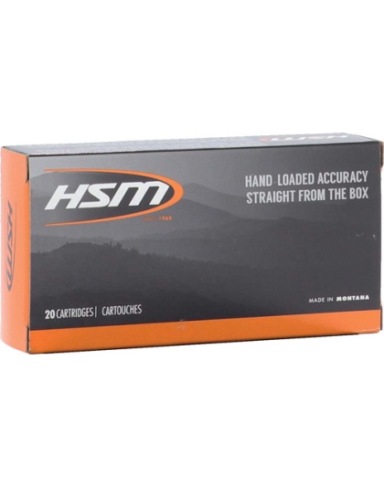HSM Ammo 7 mm Stw 175 Grain Pointed Soft Point 20 Rounds 20 Boxes per Case