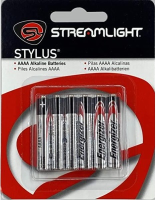 Streamlight AAAA Batteries for Stylus - 6/ct