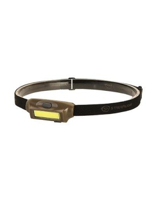 Bandit includes headstrap and USB cord Coyote with Green LED