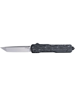 Hogue Counterstrike Auto 3.35" Out-the-Front Tanto G10 Tumbled Black