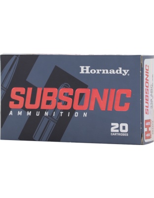 Hornady Subsonic 338 Arc 307 Grain Sub-X 20 Rounds