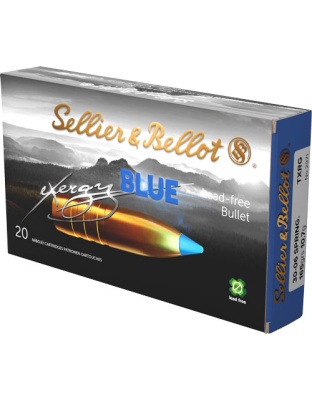 Sellier & Bellot S&b 30-06 165 Grain Txrg Blue 20 Rounds 12 Boxes per Case