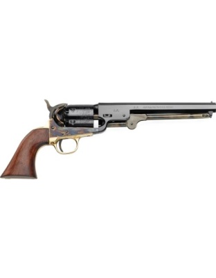 E.m.f. 1851 Navy Steel 36 Caliber 7.5" Octagon Case Hrdnd Walnut
