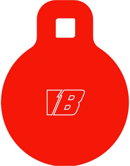 Bash Target Supply AR500 Gong Target Round 3"-5/16" Thick