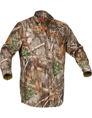 Arctic Shield Trek Button Up Shirt Realtree Edge X-Large