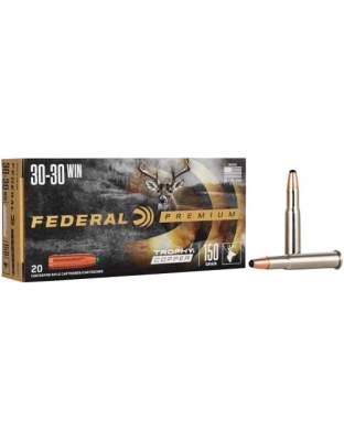 Federal 30-30 Win 150 Grain Trophy Copper 20 Rounds
