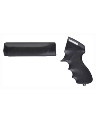 Hogue Pistol Grip with Forend Rem 870 12 Gauge. Black
