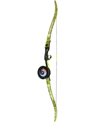 Pse Archery Bowfishing Kit Kingfisher 56" 45# Right-Hand Green Dk'd
