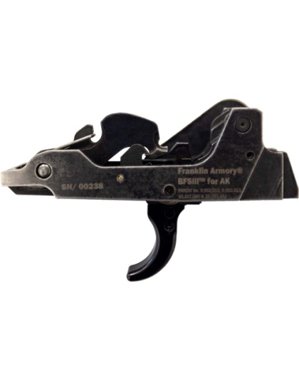 Franklin Armory AK9 C1 Binary Trigger for AK 9 mm Curved