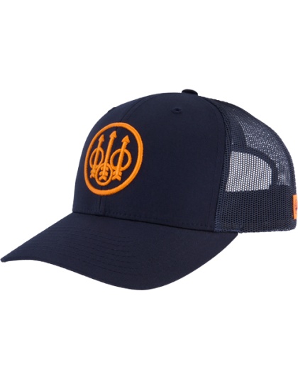 Beretta Cap Straightpull Trckr Circle Patch Mesh Back Navy