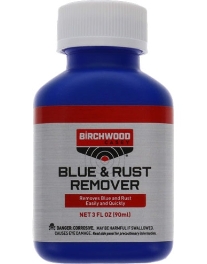 Birchwood Casey B/C Blue & Rust Remover 3 Ounce Bottle