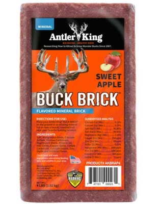 Antler King Sweet Apple Buck Brick Mineral 4#