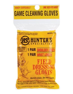 Hunters Specialties Field Dressing Gloves Shoulder&wrist Length 1PR Ea