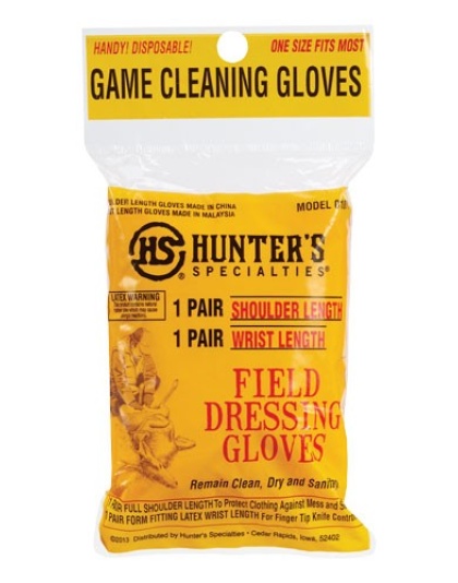 Hunters Specialties Field Dressing Gloves Shoulder&wrist Length 1PR Ea