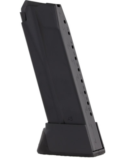 Hk Magazine USP45/HK45 Compact.45 ACP 10 Rounds Black Steel