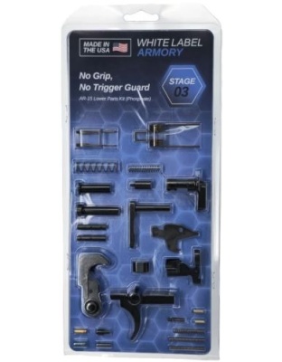 White Label Armory AR-15 Lower Kit Stage 3LPK