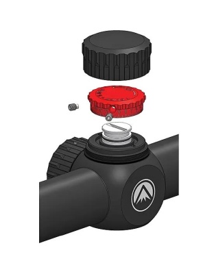 Burris Synergy Rifle Scope Standard Knob