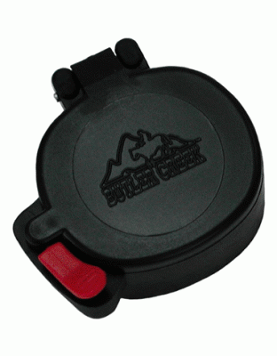 Butler Creek Flip Open #15 Eye Scope Cover Black
