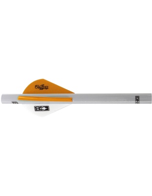 Bohning Blazer QuikFletch Neon Orange/White 6 pk.