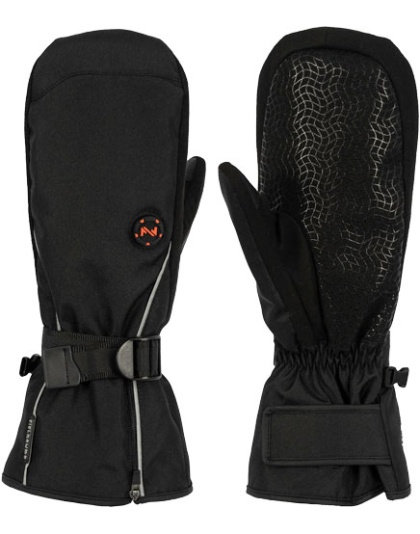 Mobile Warming Unisex Storm Heated Mitten Black Large