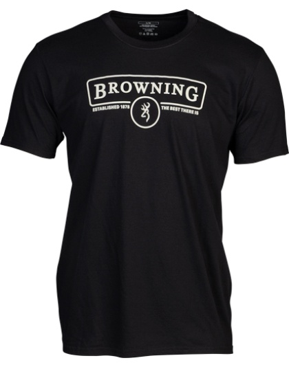 Browning Short-Sleeve T-Shirt Contour Black Medium