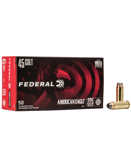 Federal Ae 45 Lc 225 Grain Jacketed Soft Point 50 Rounds 20 Boxes per Case