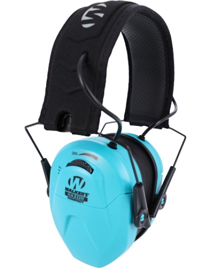 Walkers Muff Electronic Razor Compact Youth/Womens Teal 23dB