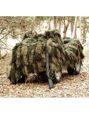 Red Rock Gear Ghillie Blind 5'X12' Woodland Camouflage Netting
