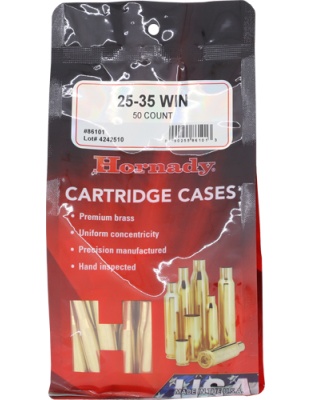 Hornady Unprimed Cases 25-35 Win 50 Pack 5-Pack/Cs