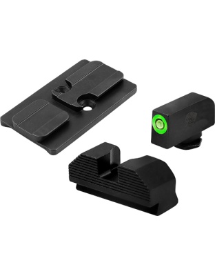 XS Sight Systems Minimalist Tritium Sight & Optic Plate Acro for Walther