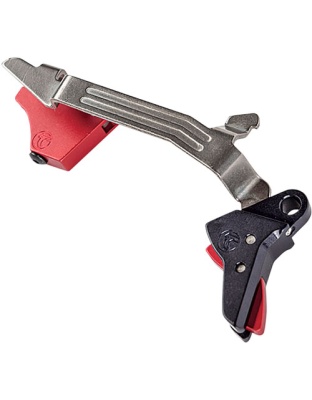 Timney Trigger Alpha for Glock Gen 3-4 Large 3LB Red