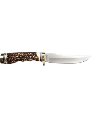 Uncle Henry Knife Next Gen Staglon 5" Blade with Leather Sheath