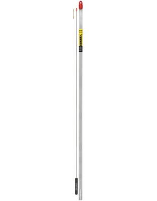Pro-Shot Products Stainless 1-Piece Rifle Cleaning Rod 42".22-.26 Caliber