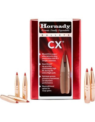 Hornady Bullets 6.5 mm.264 90 Grain Cx 50 Count 25 Boxes per Case