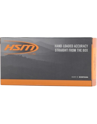 HSM Ammo Subsonic 45-70 Gov 550 Grain Hard Cast Lead Fn 20 Rounds 20 Boxes per Case